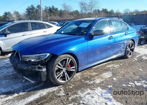 2022 BMW 3 Series M340I xDrive z USA, uszkodzony, nr VIN 3MW5U9J01N8C30444